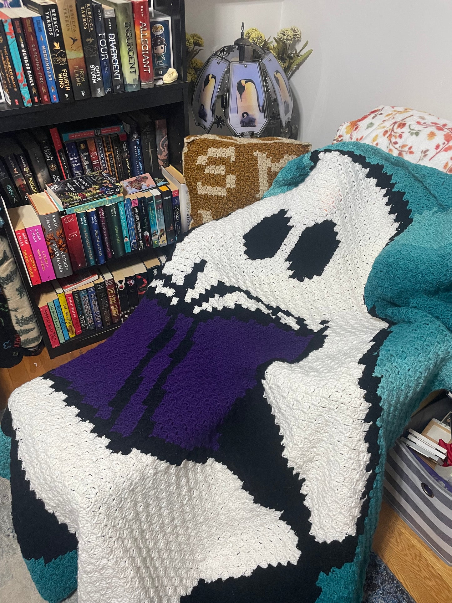 Reading Ghost C2C Crochet Graphghan Pattern