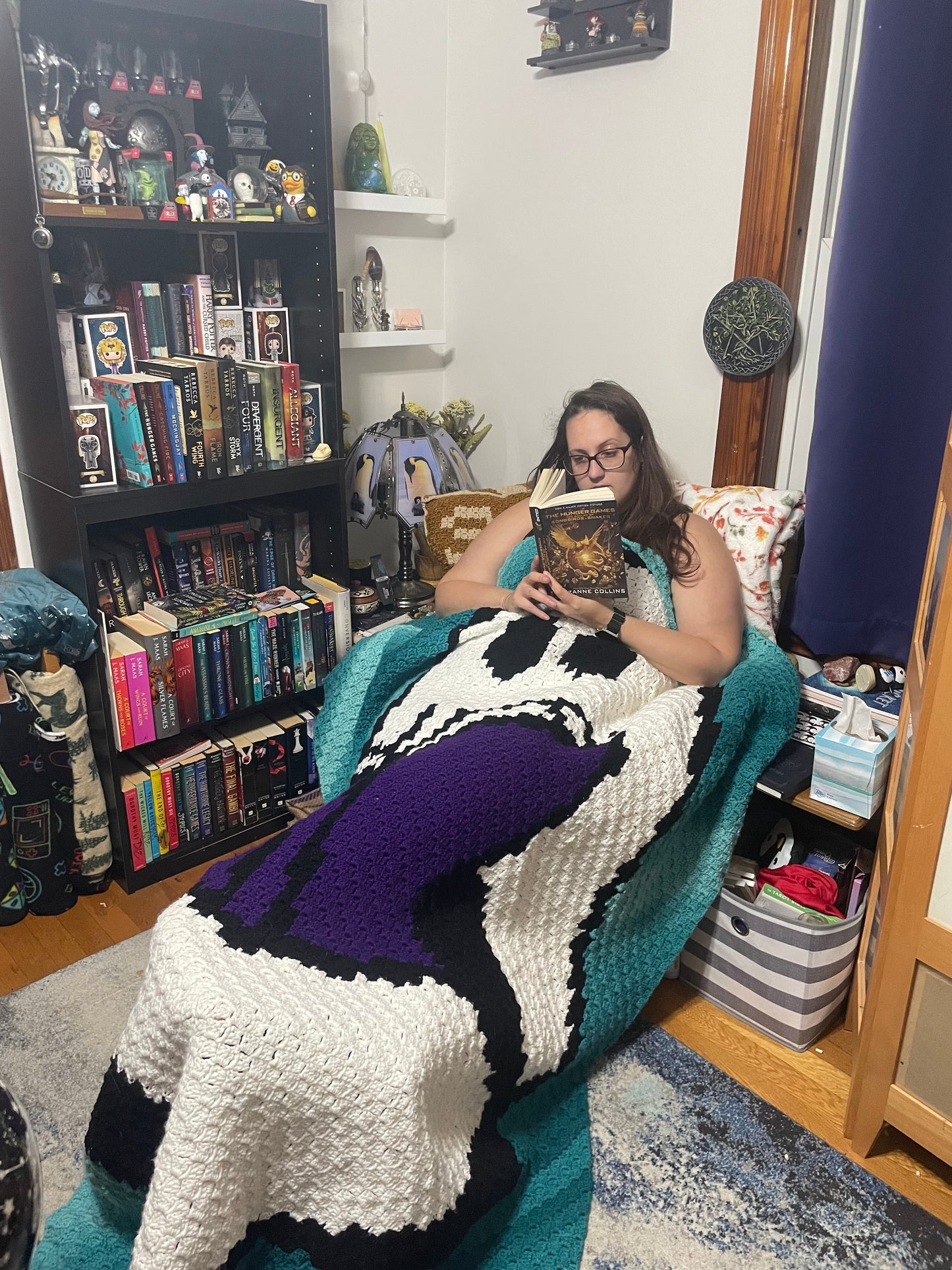Reading Ghost C2C Crochet Graphghan Pattern
