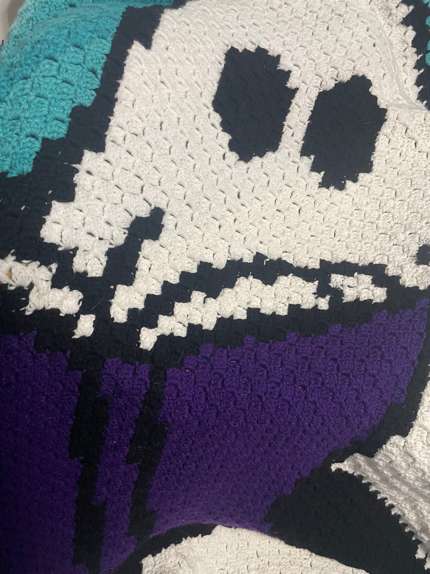 Reading Ghost C2C Crochet Graphghan Pattern