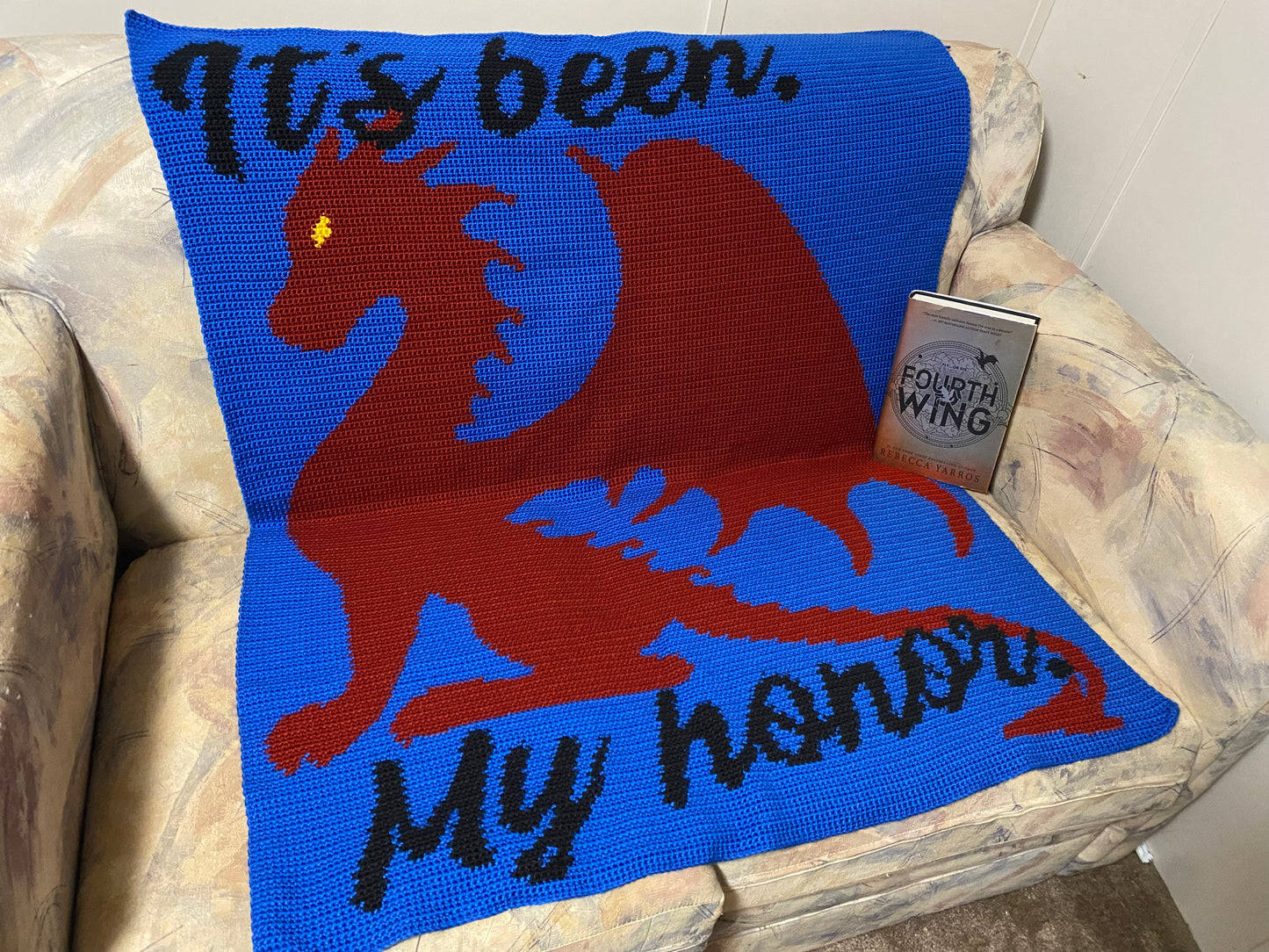 It's Been My Honor Tapestry Crochet Graphghan Pattern