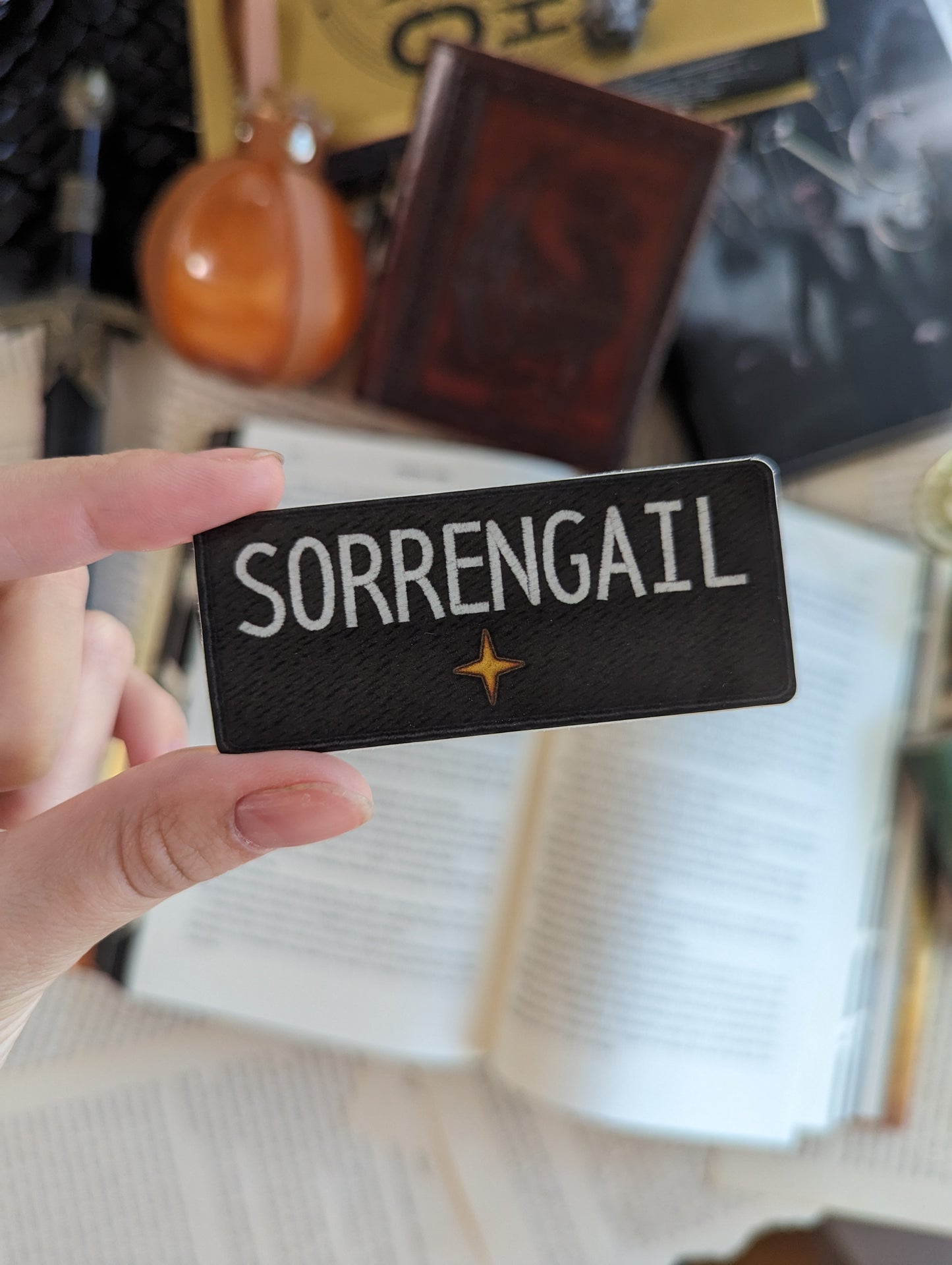Sorrengail Name Patch Sticker