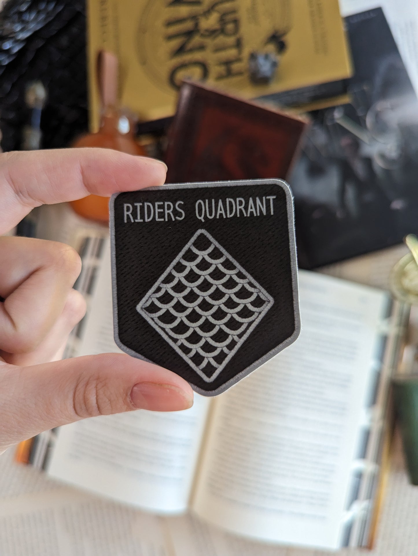 Riders Quadrant Patch Sticker