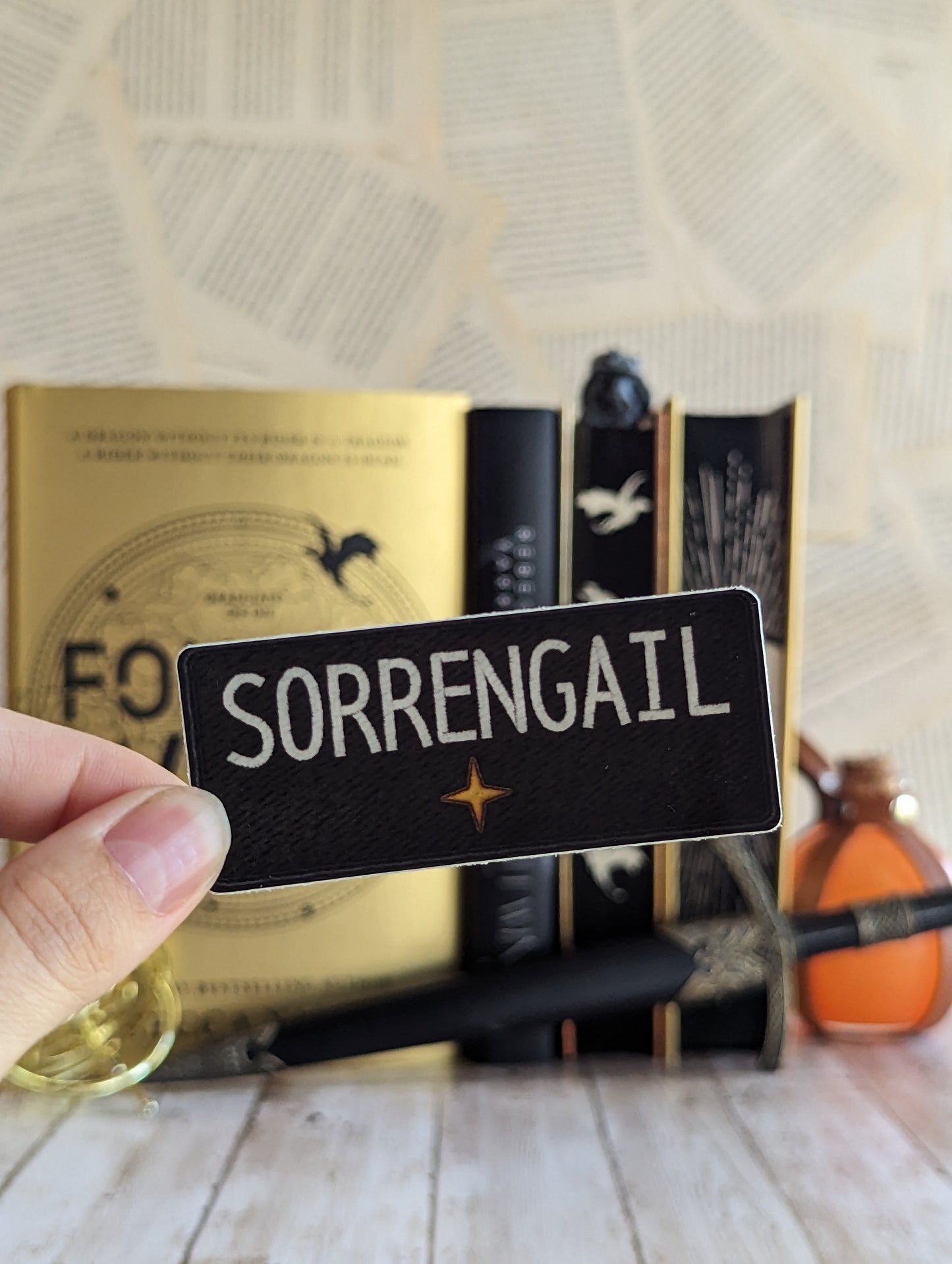 Sorrengail Name Patch Sticker