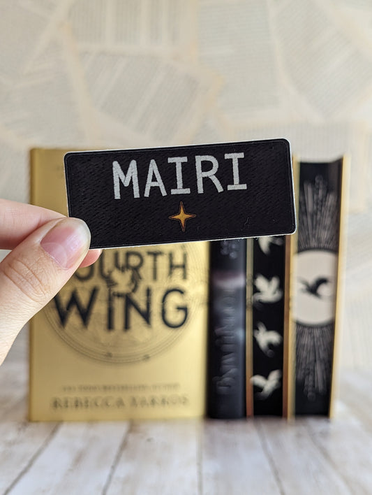 Mairi Name Patch Sticker