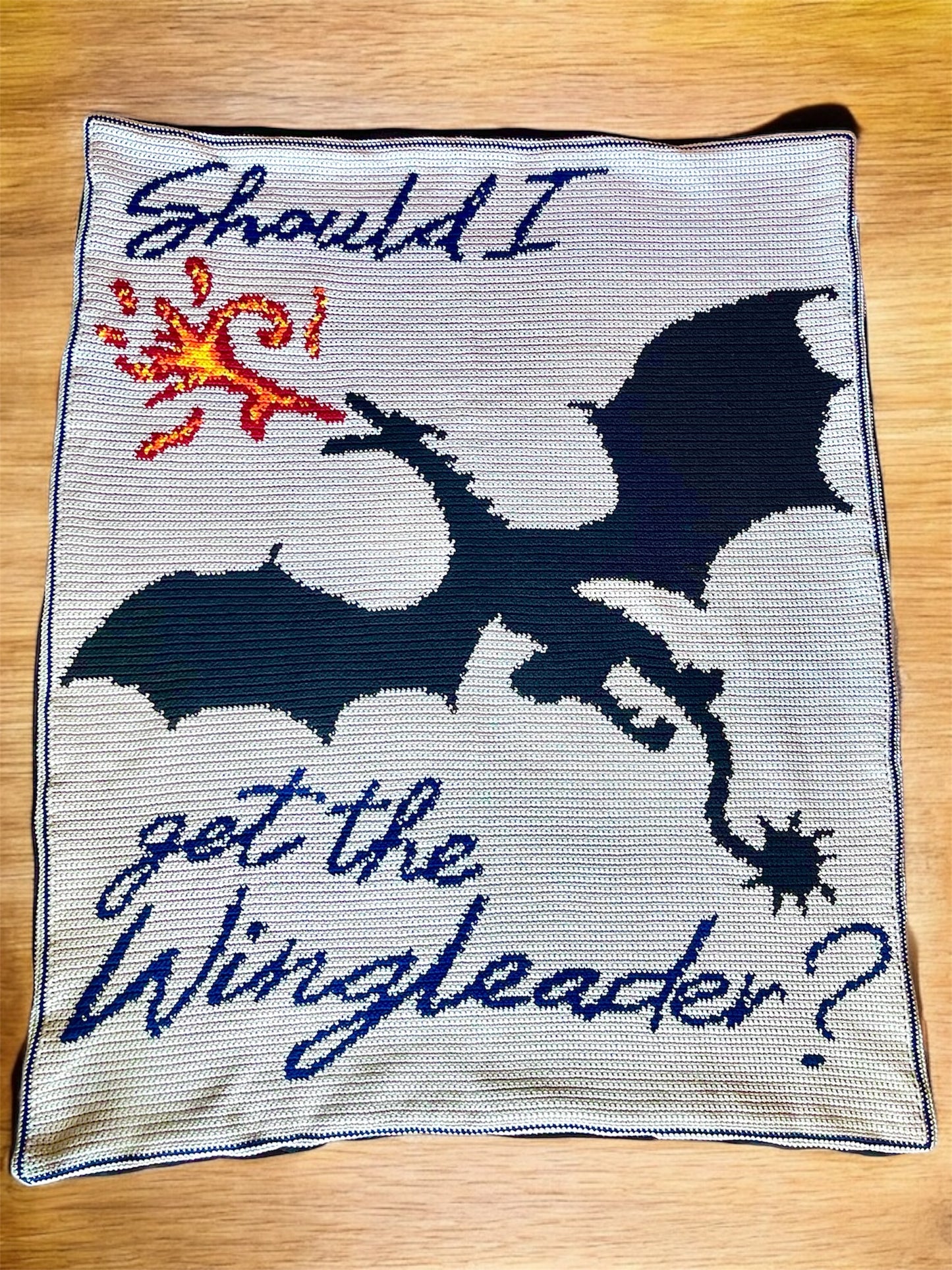 Should I Get The Wingleader? Tapestry Crochet Graphghan Pattern