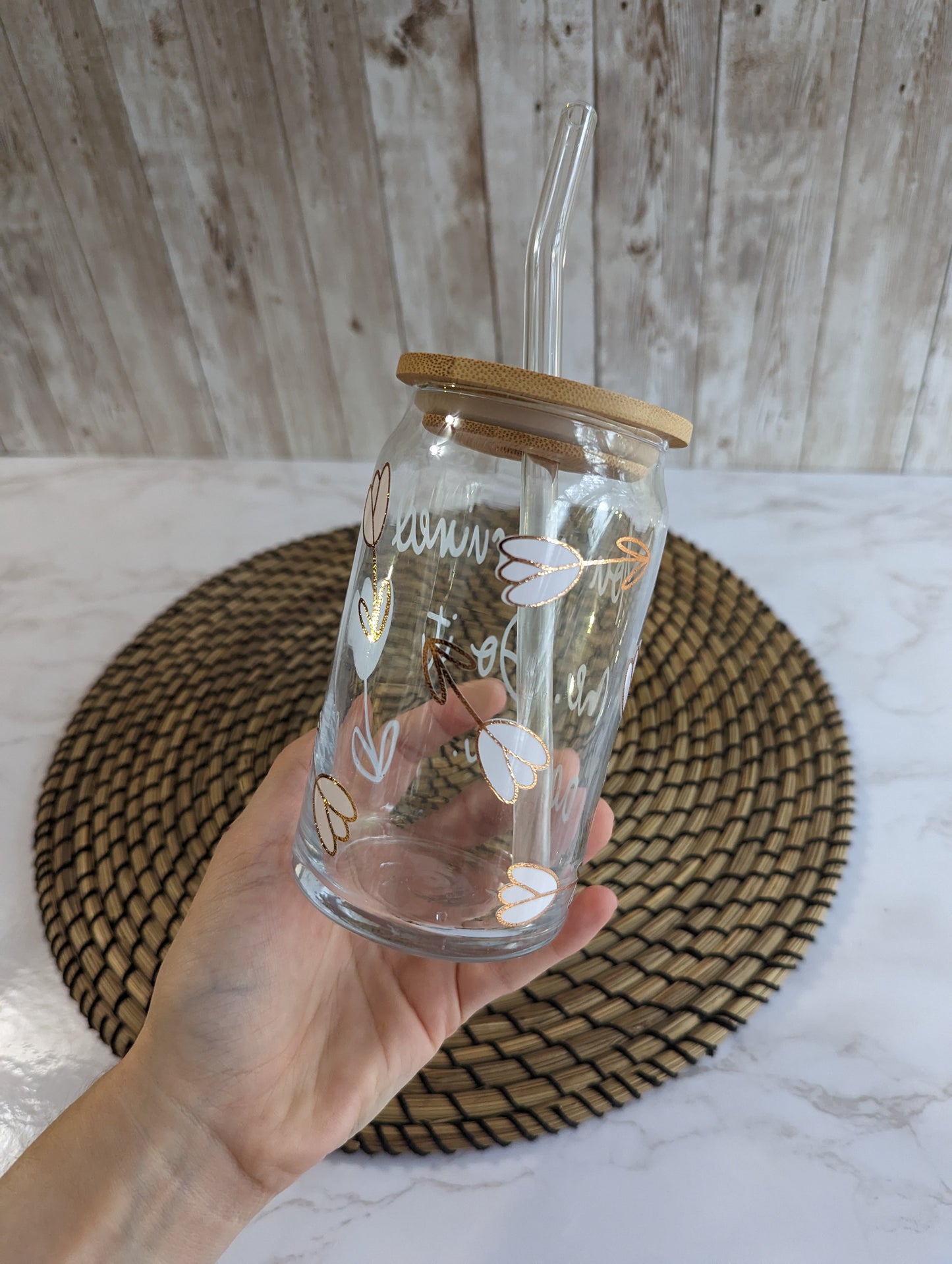 Tulip Glass Tumbler