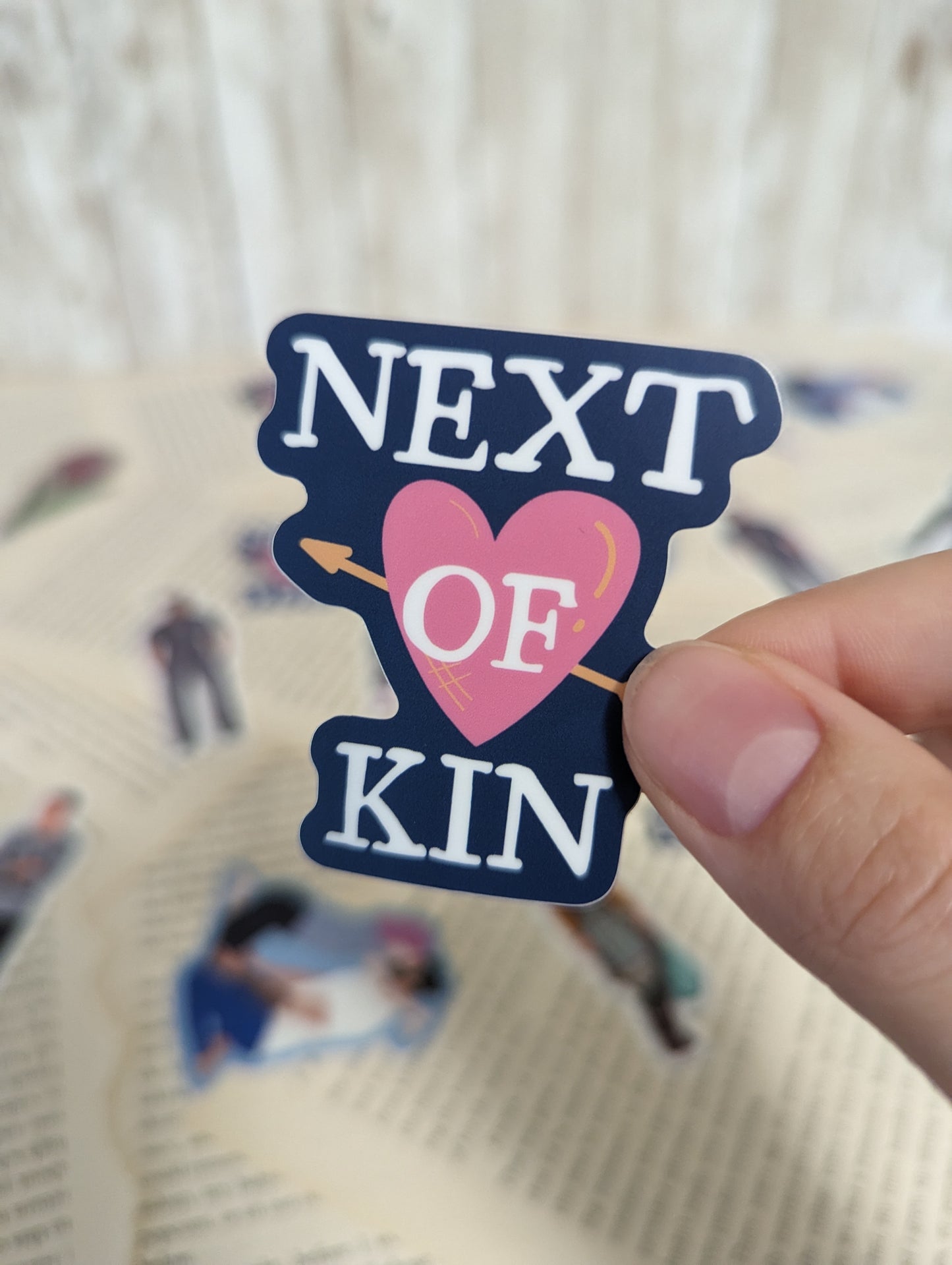 Next of Kin Logo Sticker